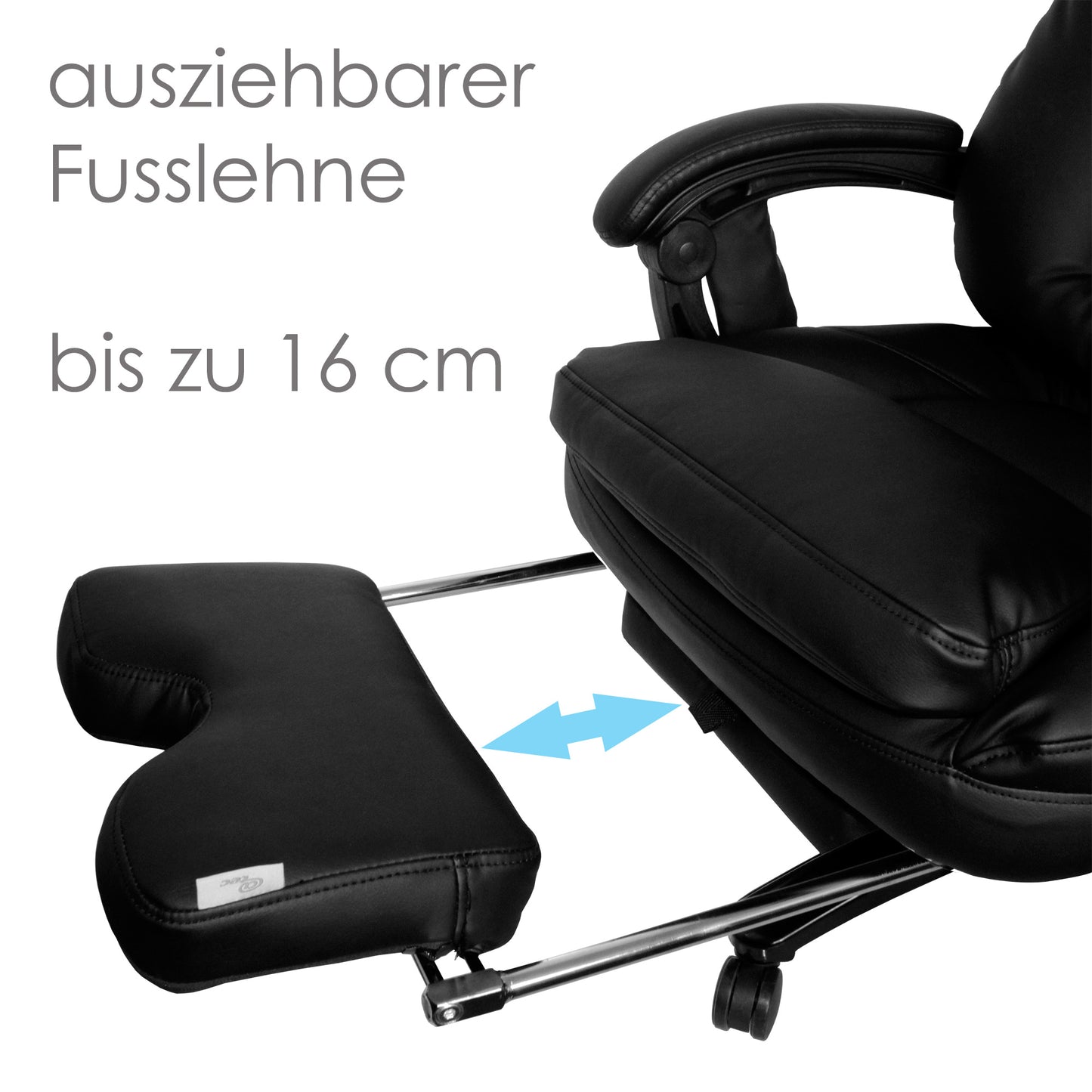 Massagestuhl mit ausziehbarer Fusslehne - Massage Sessel jetzt kaufen und relaxen